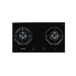 Kompor Gas Tanam 70cm 2 Burner Mix Brass