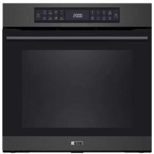 H60cm Built-in Pyrolytic Oven with Air Fryer Function, Black Coal
