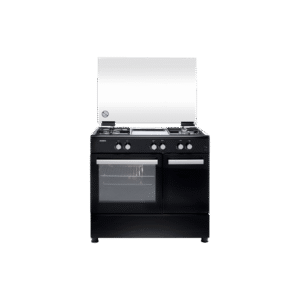 Freestanding Cooker 90cm 4 Burner Aluminum