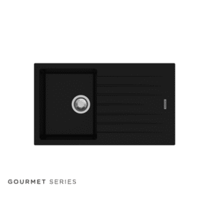 Gourmet Bak Cuci Piring Granit Quartz 1 Bowl Topmount