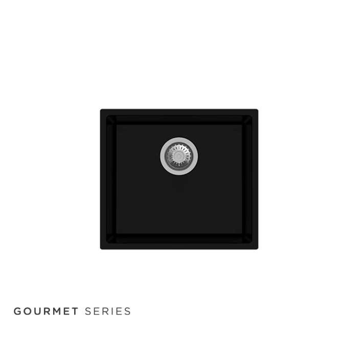 Gourmet Bak Cuci Piring Granit Quartz 1 Bowl Topmount