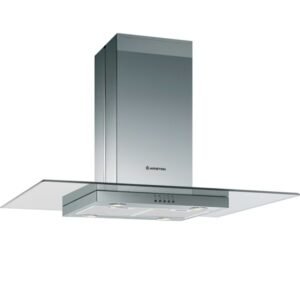 90cm DIAMOND Island Hood, Stainless Steel