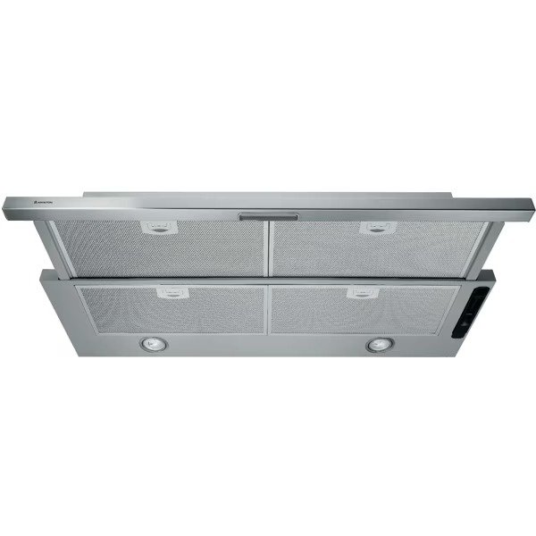 90cm Telescopic Hood, Stainless Steel