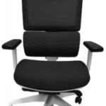 Uno Austin HR White (Black Fabric)