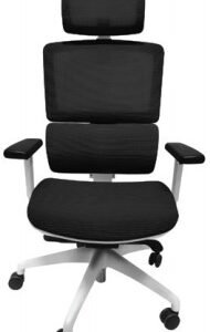 Uno Austin HR White (Black Fabric)